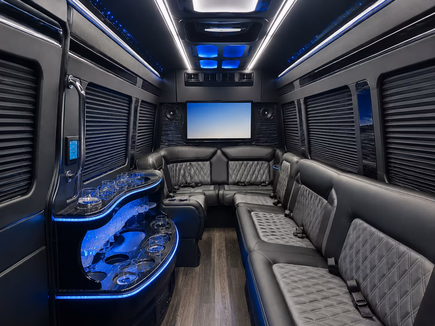 airport pickup transportation for wedding guests flying into bfl or fat