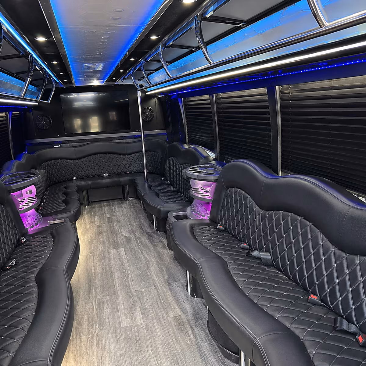 delano corporate party bus rental