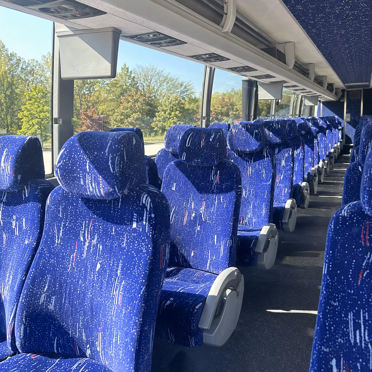 delano long distance transportation onboard seating