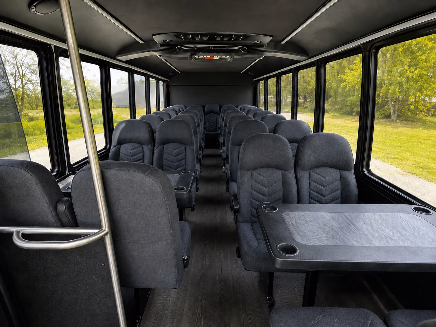 delano school event transportation onboard seating