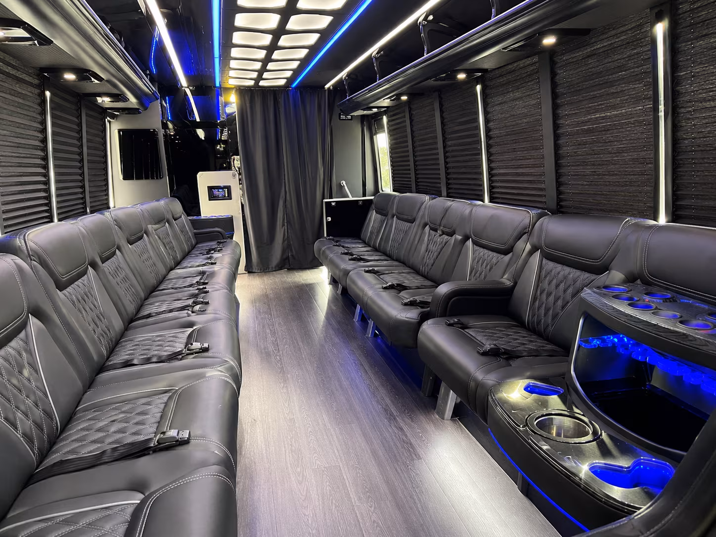 delano sporting event party bus rental