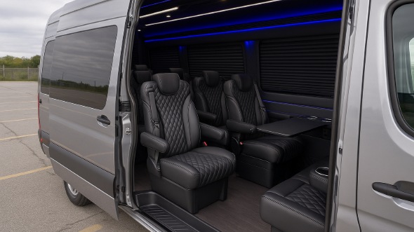 delano sprinter van with driver rental