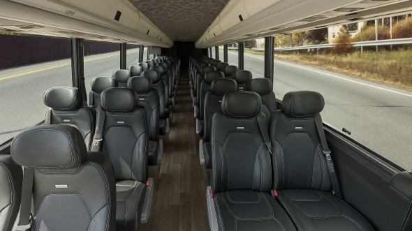 merced 28 passenger minibus
