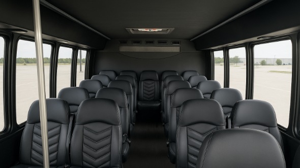 stockton 28 passenger minibus